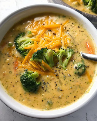 Crockpot Broccoli Cheddar Soup