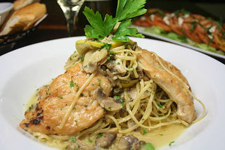 Chicken Marsala is a classic Italian dish 